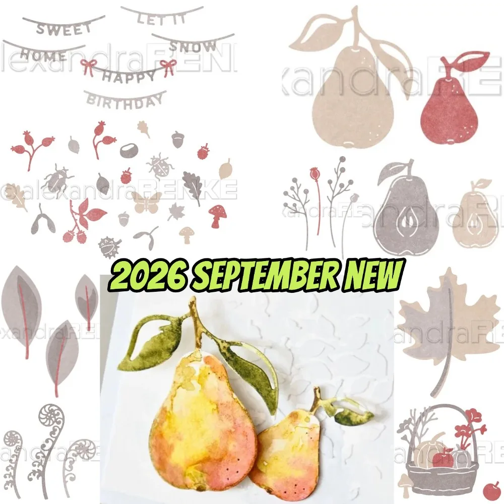 Foam Love Stamps 2026 Neue Metall-Stanzformen für Bastelarbeiten, Prägung, Papierherstellung, Grußkartenherstellung, Vorlage, DIY, handgefertigt