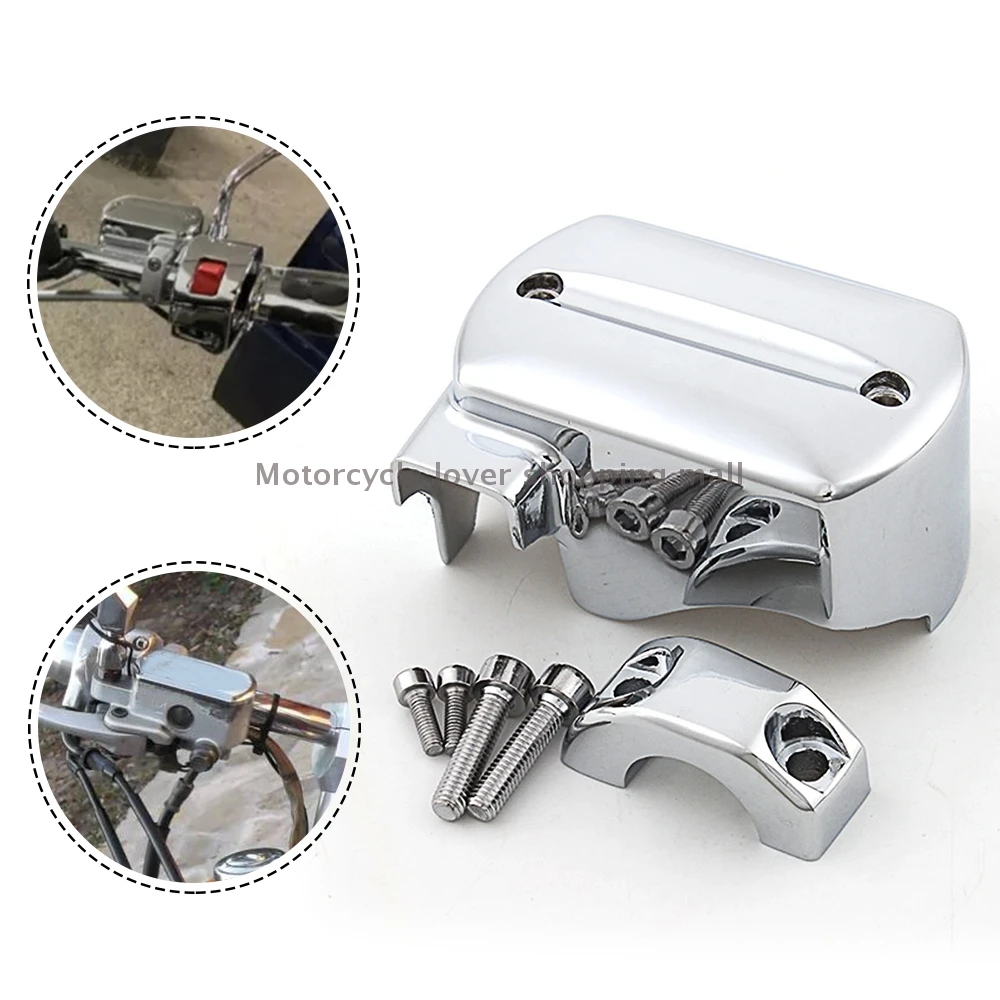 New Motorcycle Accessory Front Brake Master Cylinder Cover Reservoir Cap For Yamaha Dragstar V-Star DS XVS 400 650 950 1100 1300 view 2