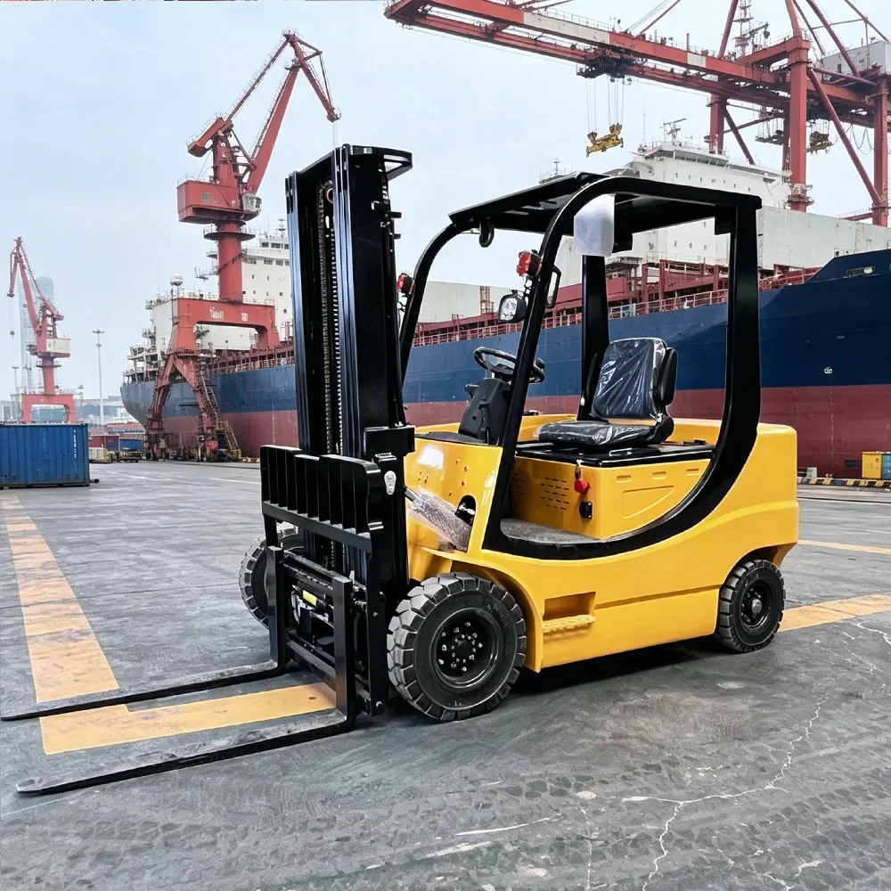 New Arrival 1000kg 1500kg 2000kg Electric Forklift Small Battery Powered Forklift Compact Logistic Truck for Sale