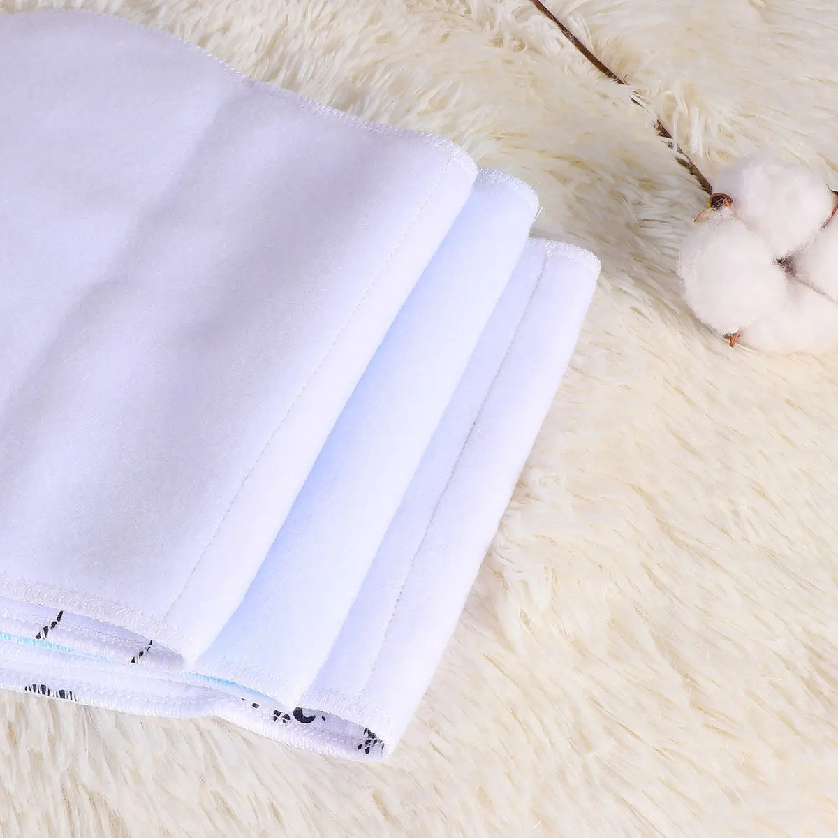 

Набор из 3 муслиновых слюнявчиков-нагрудников для прикорма и вытирания отрыжки, полотенец для младенцев