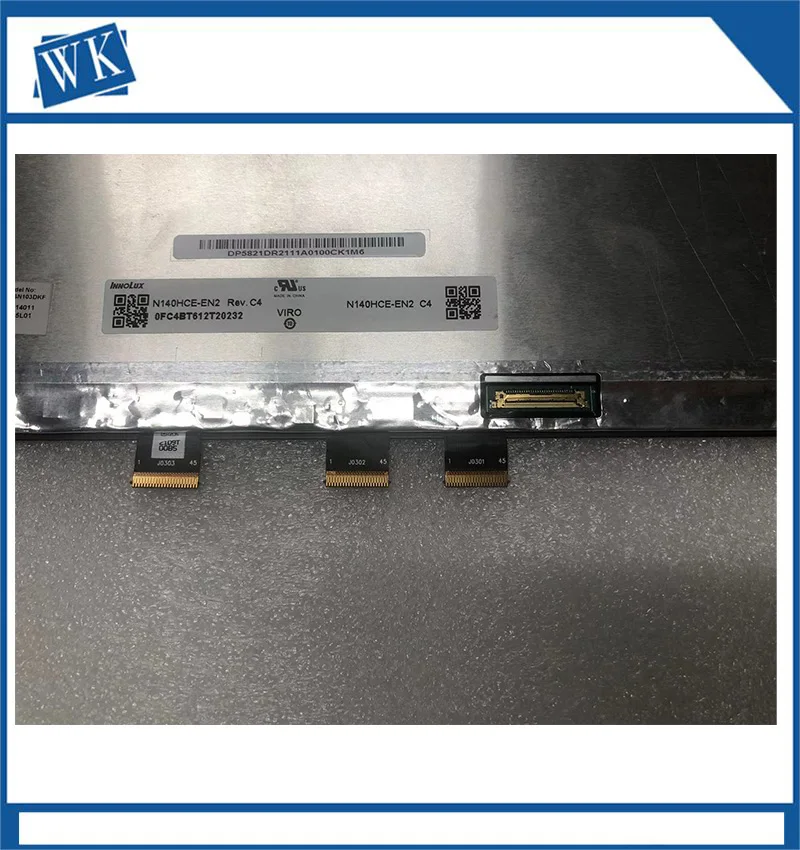 Imagem -05 - Edp Lcd Ekran Meclisi Ile Dokunmatik para Asus Zenbook Duo 2023 Ux482 ux 482 Ux482ea Ux482eg 181001401 Ekran 14.01920x1080