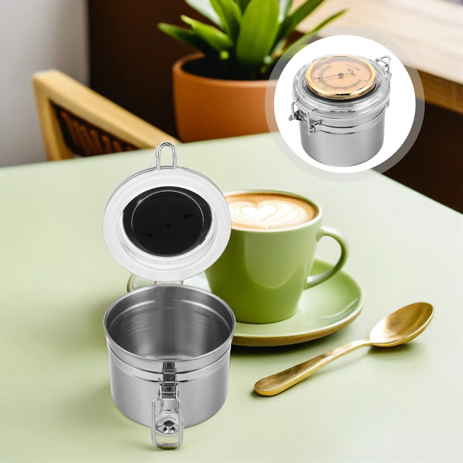

Cigar Humidor Container Tube Humidifier Hygrometer Humidifiers for Humidors Cabinet Cigars Case with