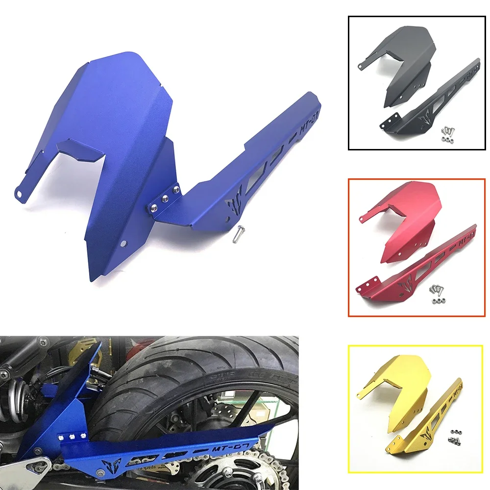 

CNC Motorcycle Chain Cover Trim Panel Protective Guard For YAMAHA MT-07 2013-2019 2020 2021 MT07 Tracer FZ-07 FZ07 Accessories