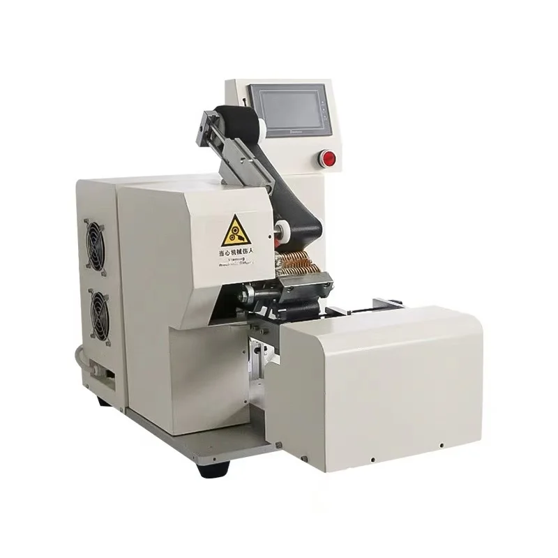 Automatic Cutting Tape Wrapping Machine With Integrated Dispenser For Continuous Harness Cycles