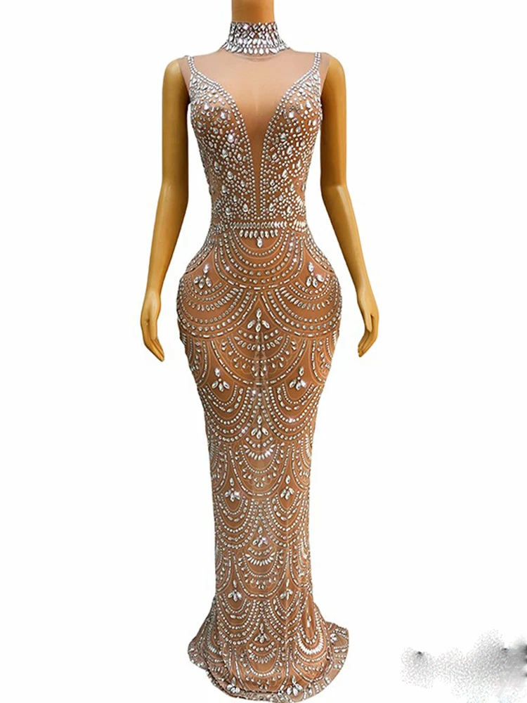 High Quality Hot Stamping Sexy Elastic Hip Hugging Dress 2024 New Fashionable Custom Women'S Clothing