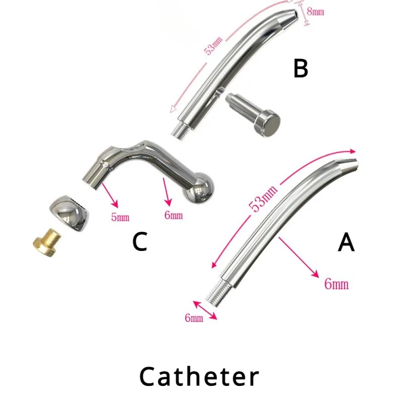 2024 New Punk Vintage Chastity Lock Catheterizing Chastity Cage Cock Cage 304 Stainless Steel Delayed Ejaculation Urethral Lock