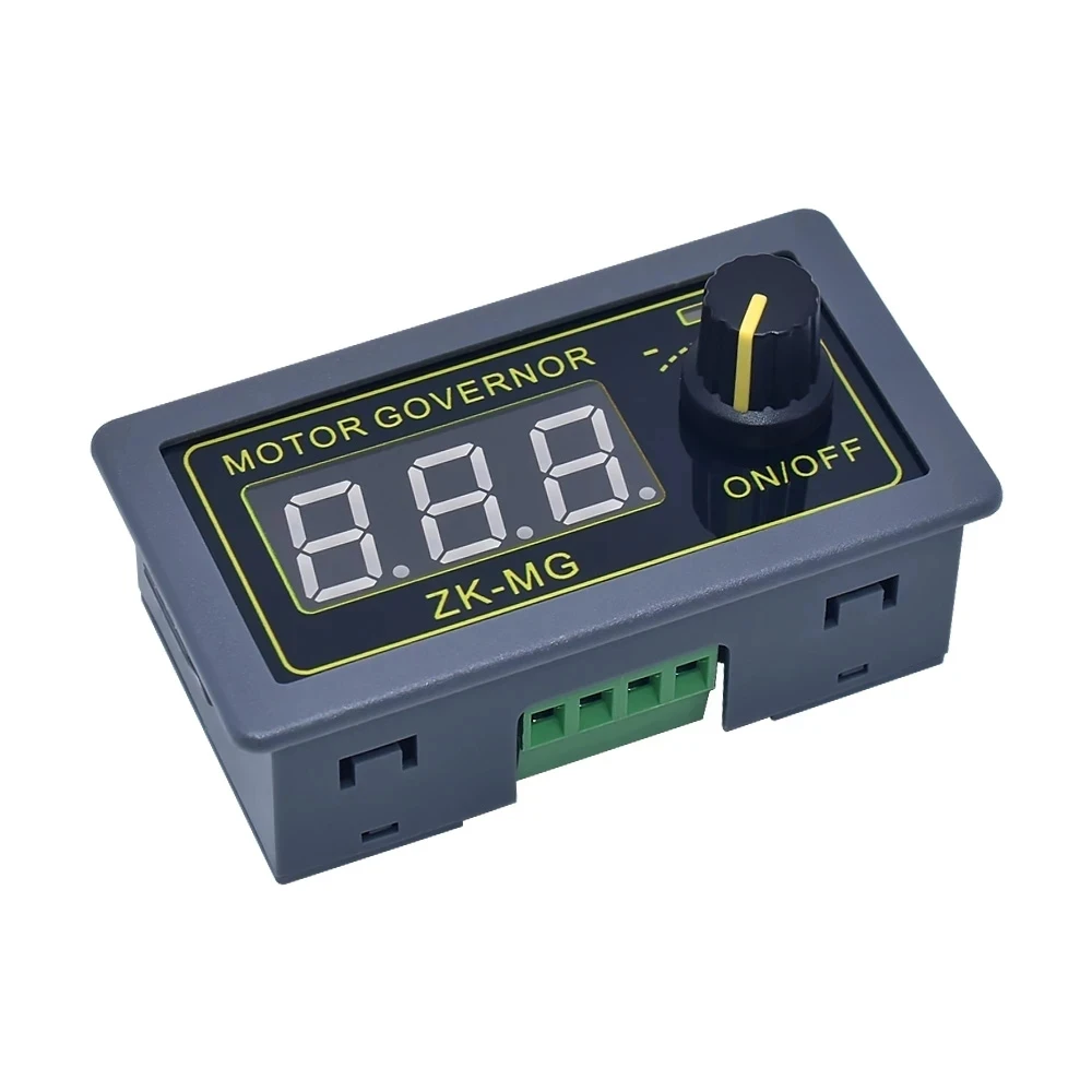 DC 5-30V 12v 24v 5A DC Motor Controller PWM Adjustable Speed Digital display encoder duty ratio frequency MAX 15A ZK-MG