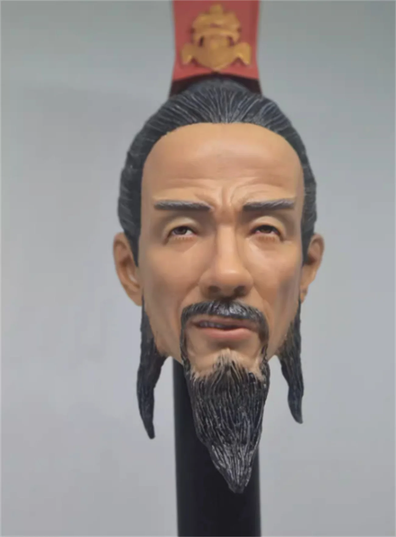 Si Ma Yi  Wei Zong  Wan Actor  Male Head Carving Ancient Three Kingdoms  Soldier Star Model 1/6 Scale Action Figure Figure