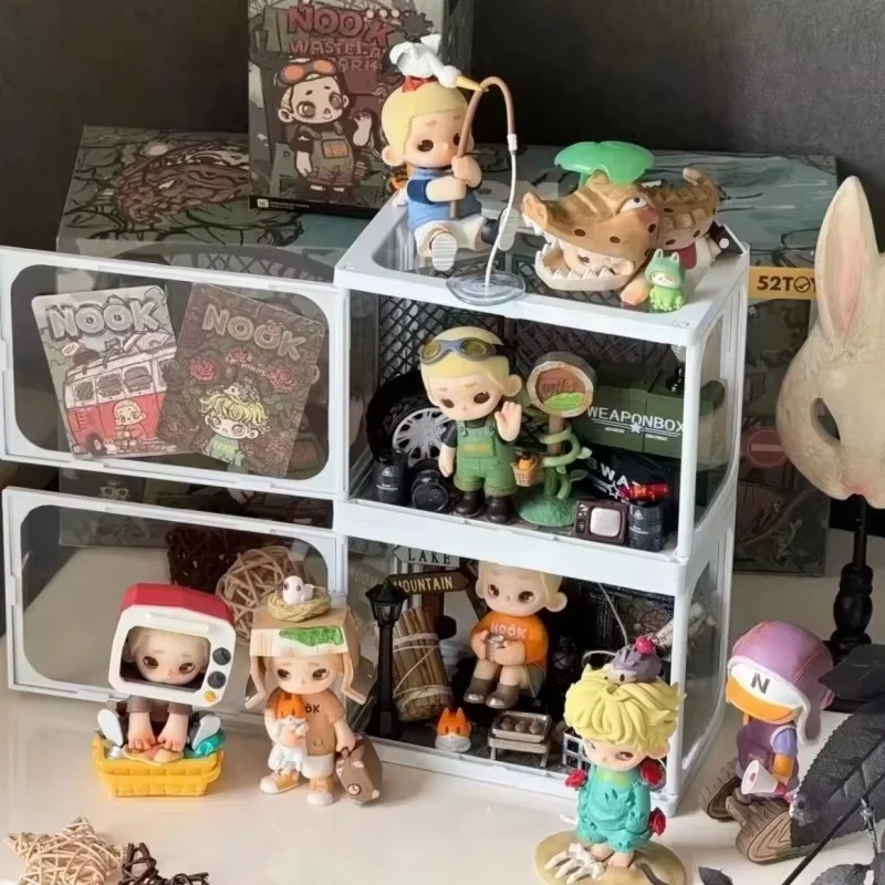

Genuine Hot 52toys Nook Wasteland Park Series Blind Box Cartoon Desktop Dolls Model Surprise Guess Bag Home Ornament Trendy Gift