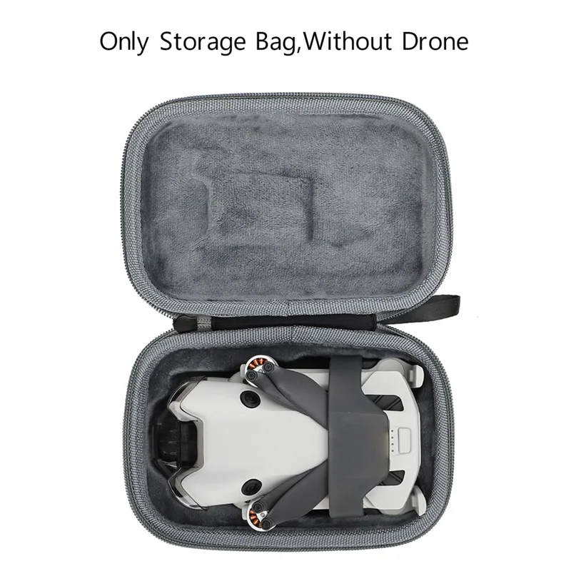 For Mini 4 Pro Organizer Bag Drone Storage Bag Dropproof Crossbody Portable Protective Case