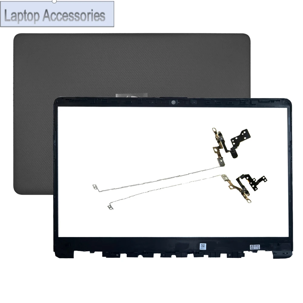 

Новый чехол для HP 15-DY 15-EF 15S-EQ 15s-FQ TPN-Q222 EA0P5008010, черная задняя крышка ЖК-дисплея/передняя панель/петли экрана