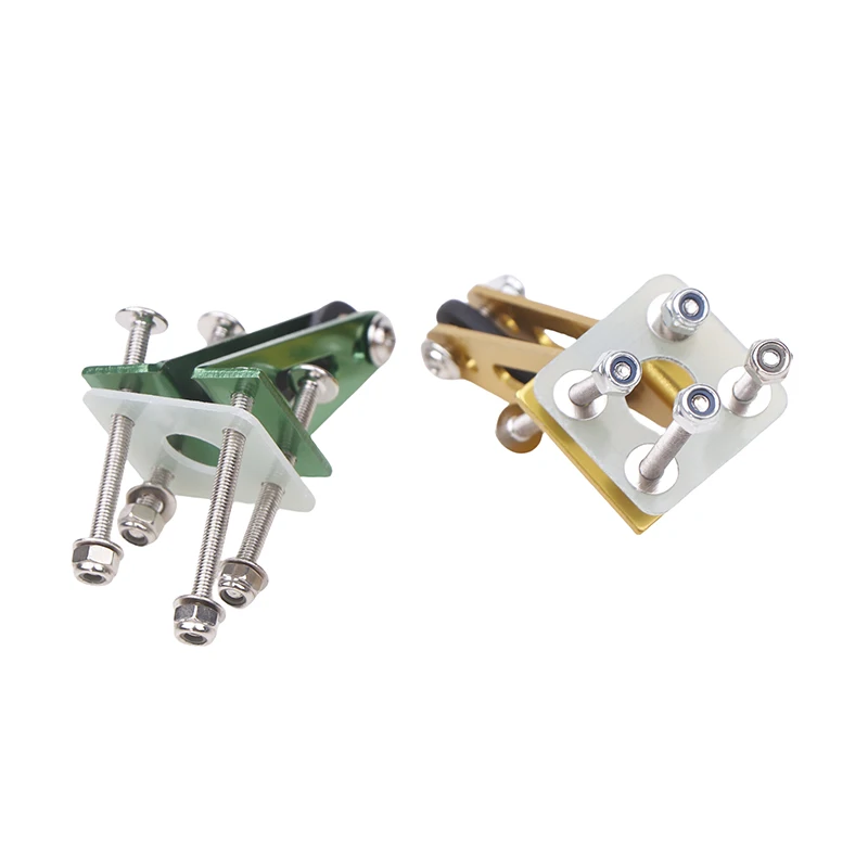 1 pz di alta qualità H32 * W24 * L30mm TOC bilanciere a quattro punti in alluminio Rock Arm 4-point Servo Arm corni per RC parti di aeroplani/accessori