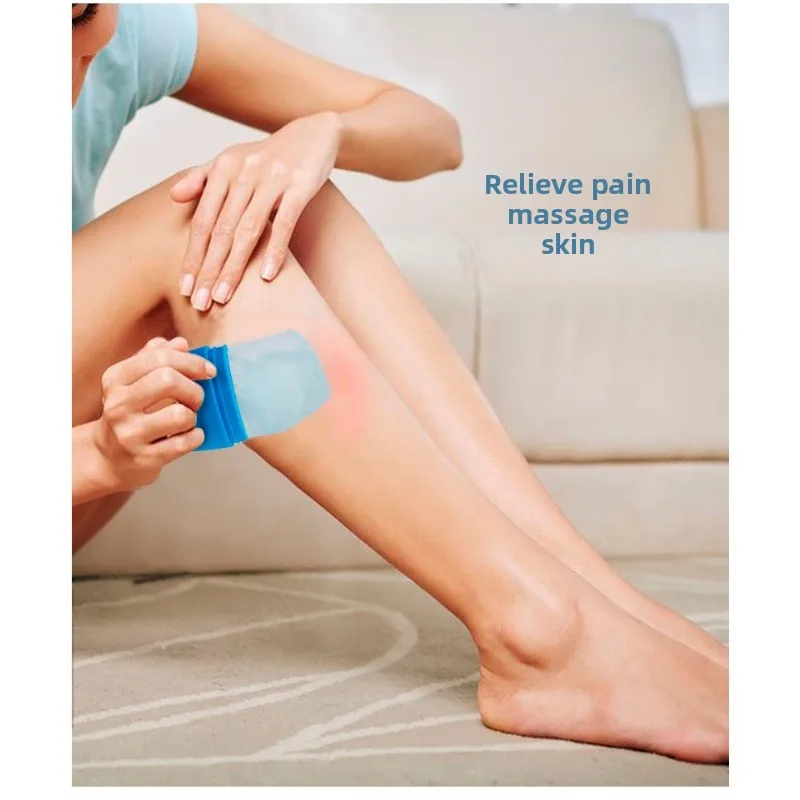 

Silicone Facial Ice Roller & Ice Mold - Reusable Ice Grid Beauty Tool, Cooling Massage Roller for Skincare & Facial Relaxation