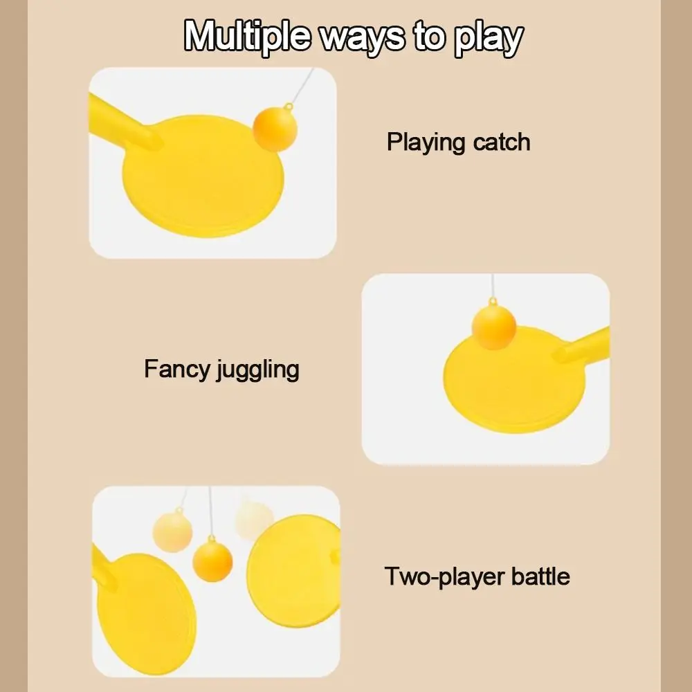 Wiszący trener tenisa stołowego dla dzieci, regulowany, do ćwiczeń wzroku, zestaw do tenisa stołowego, kreskówkowy, koordynacja oko-ręka