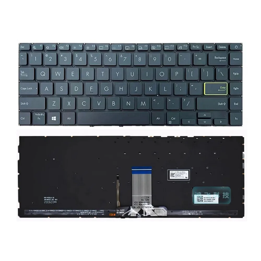 FOR ASUS ADOL14EQ REDOLBOOK14F S433 S4600 V4050F ADOL14EA Laptop Keyboard New