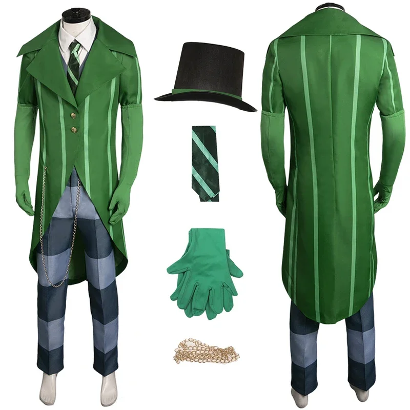 

Once Cosplay Ler Fantasy Cartoon Movie Bad Businessman Costume Disguise Adult Men Cosplay Roleplay Fantasia Outfits Halloween