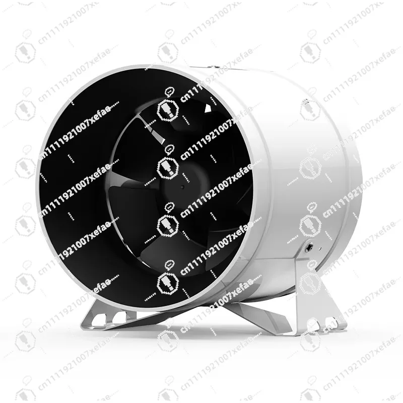 High-speed 6-inch Z-type mixed-flow in-line fan for vertical breeding