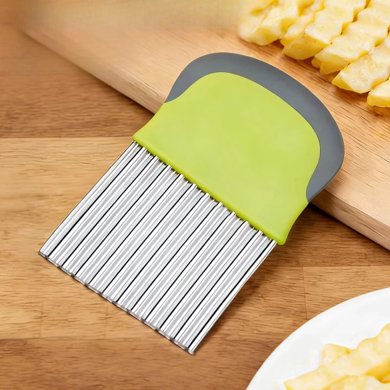 

LMM stainless steel wave potato cutter multi-function vegetable cutter kitchen artifact