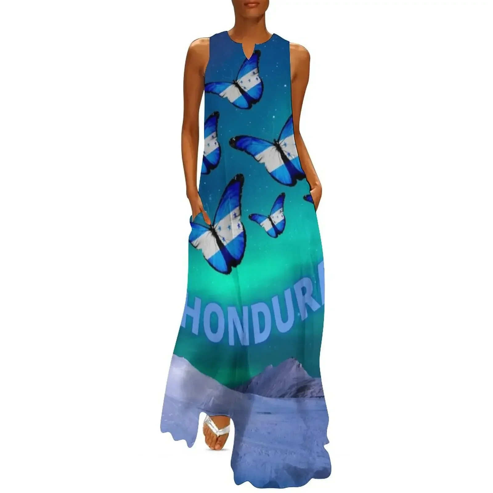 

HONDURAS Long Dress dress women summer 2025 Long veiled dresses women evening dress