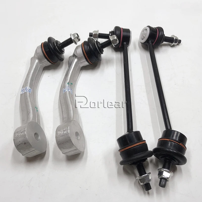 4PCS Front Rear Stabilizer Sway Bar Link For Jaguar F-TYPE XF XJ XK XJL 4WD C2C18571 C2C18572 C2D21143 C2D21144