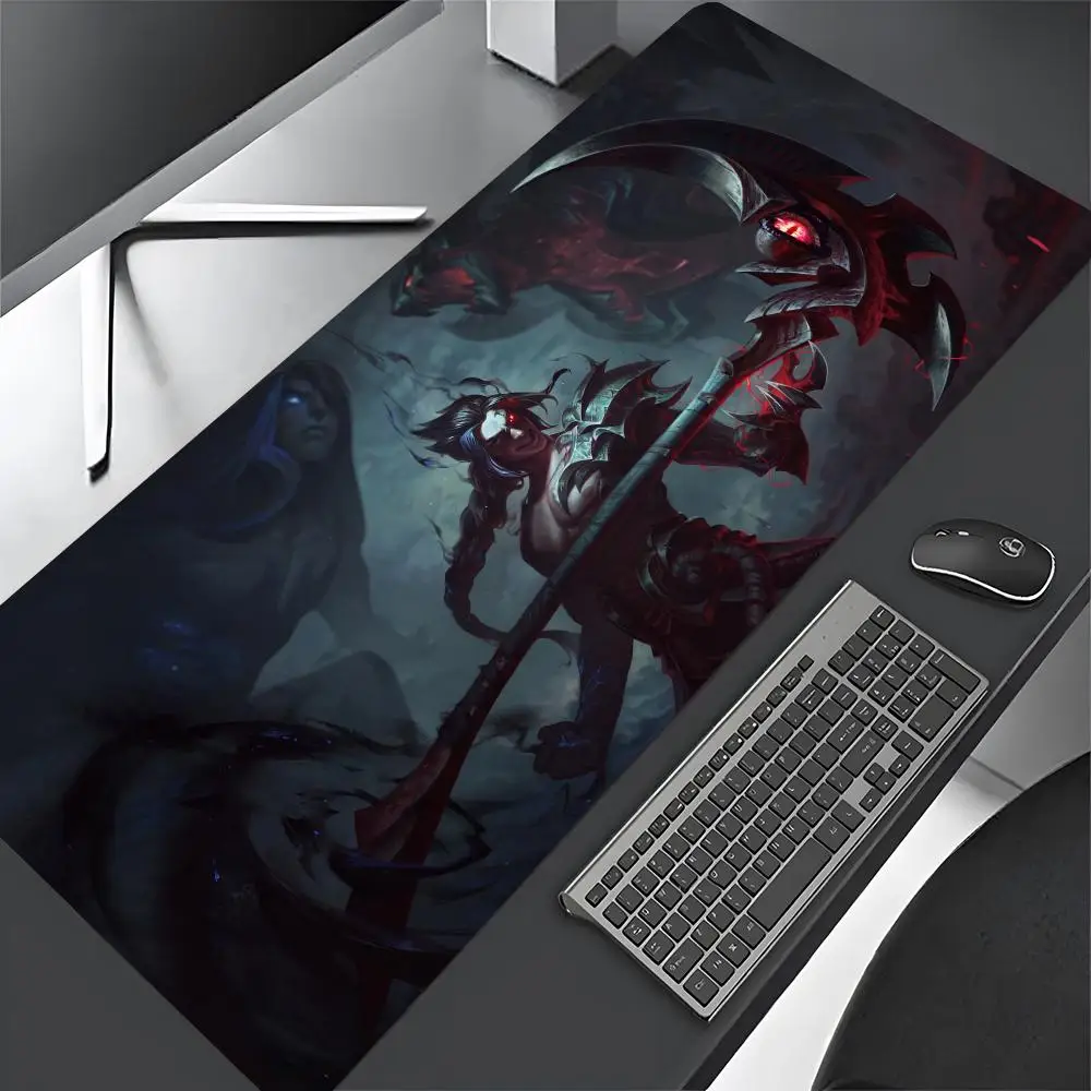 Game League of Legends Kayn Mouse Pad Large Computer Gaming Accessories 700x400mm Desk Mats Carpet Anti-slip Laptop Soft Mice