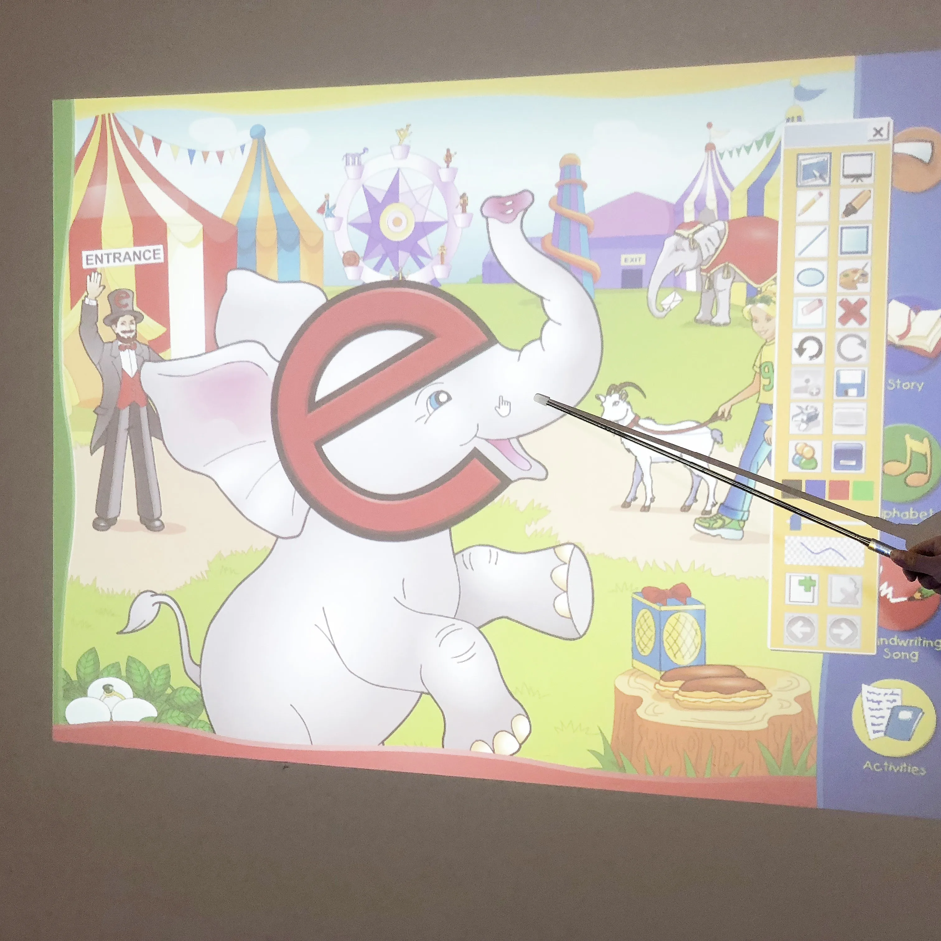 Retractable digital touch screen smooth writing smart board interactive whiteboard pen universal writing pen