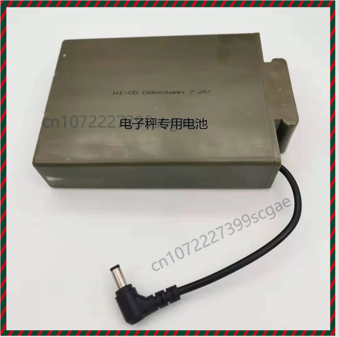 Ni-Cd Rechargeable Battery Pack 7.2V 8000mAh D Cell for CHUANHAO Electronic Scale