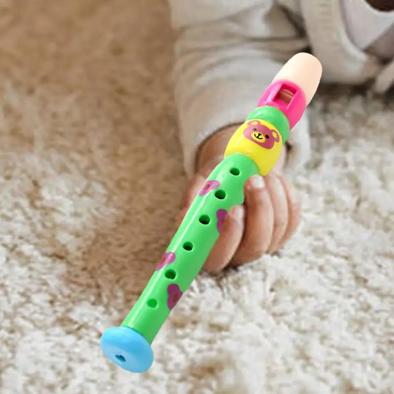 Recorder Flute For Kids Learning Rhythm Musical Instrument Piccolo Early Education Music Sound Toys Learning Rhythm Instrument