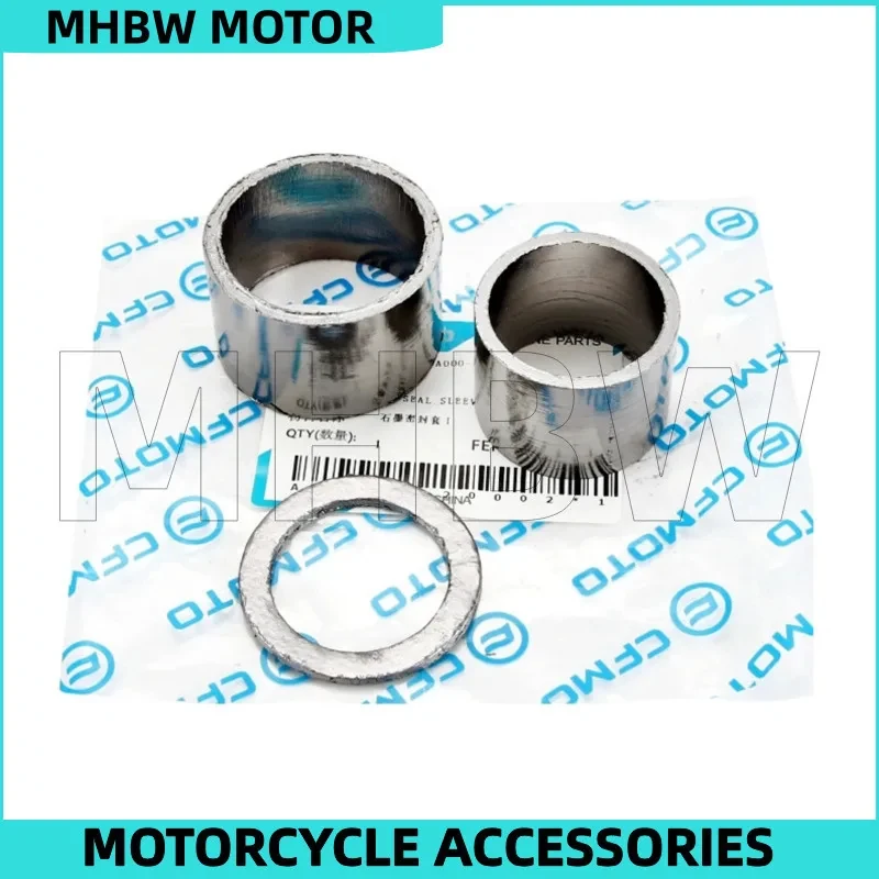 Large / Small Exhaust Pipe Sealing Sleeve Gasket for Cfmoto 400nk 400gt 650nk 650gt 650mt 650trg