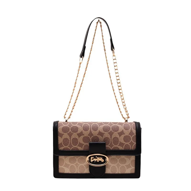 

With A School Style High-End Premium Square Purse 2025 - Women's Stylish Mini Bag with Retro Chain, Mulwatiy Fashionable