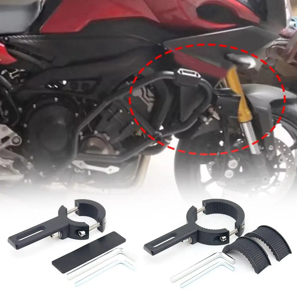 

Motorcycle Headlight Spotlight Mount Adjustable Motorcycle Light Headlamp Fork Chopper Motos Holder Ear Fog Accesorios Brac N1Y5