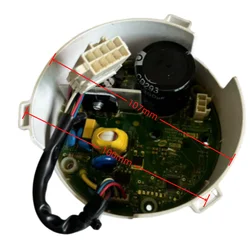 Midea 00N için orijinal çamaşır makinesi sürücü kartı invertörü 33020501   WB102D53X00 yedek Devre kartı