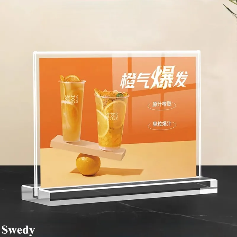 A4 210x297mm Acrylic Sign Holder Display Stand 8.5