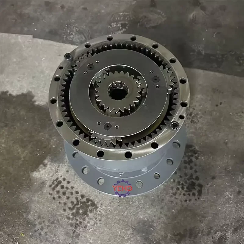 YCHD New High Quality Alloy Steel Swing Reduction Gearbox Assembly KATO HD820-1/HD820-2/HD820-3 Excavator Drive Gear Motor