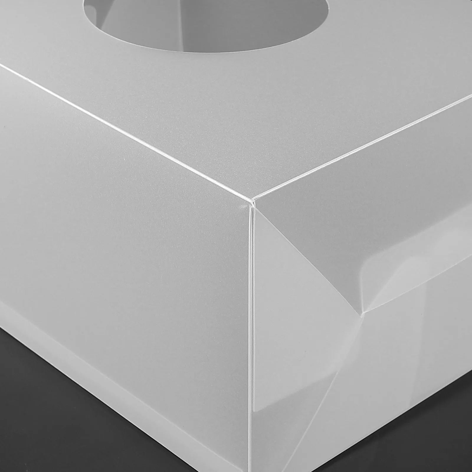 Raffle Ticket Box Large Capacity Sturdy PP Lottery Container for Party Meeting Annual Event Multi-Functional Donation Ballot view 2