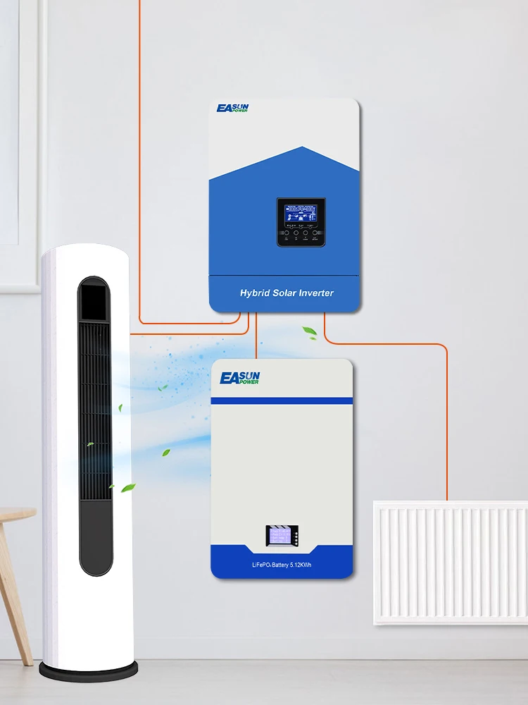 EASUN 4,2 kW hybride zonne-omvormer 24V 3,2KW off-grid omvormer 6,2KW 48V MPPT 12V 2KW 230V 110A oplader Max PV 450V BMS in EU - afbeelding 2