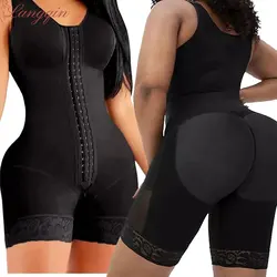 Women Fajas Colombianas High Compression Body Shapewear  Tummy Control Post Liposuction BBL Slimming Waist Belt