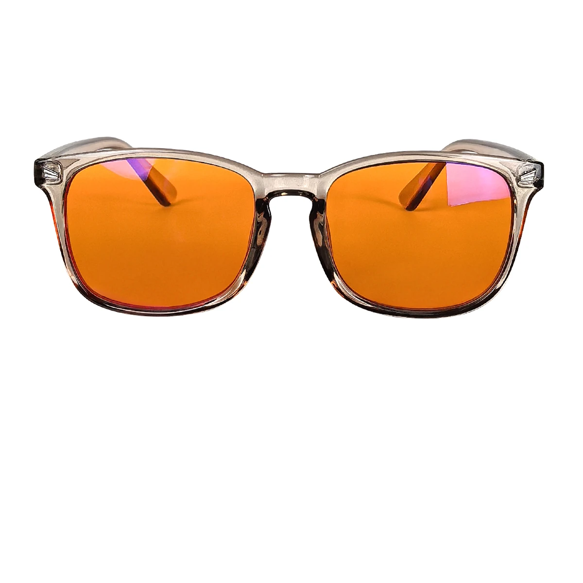 Orange Lens Anti fatigue Glasses Women Men Computer Gaming Or Long Time Work Glasses Red Lens 100% Blocking blue light Glasses