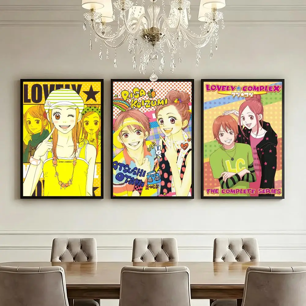 anime Love Complex Poster HD Poster High End Luxury Home Decoration Suitable for Living Room Bedroom Corridor and Gift Giving