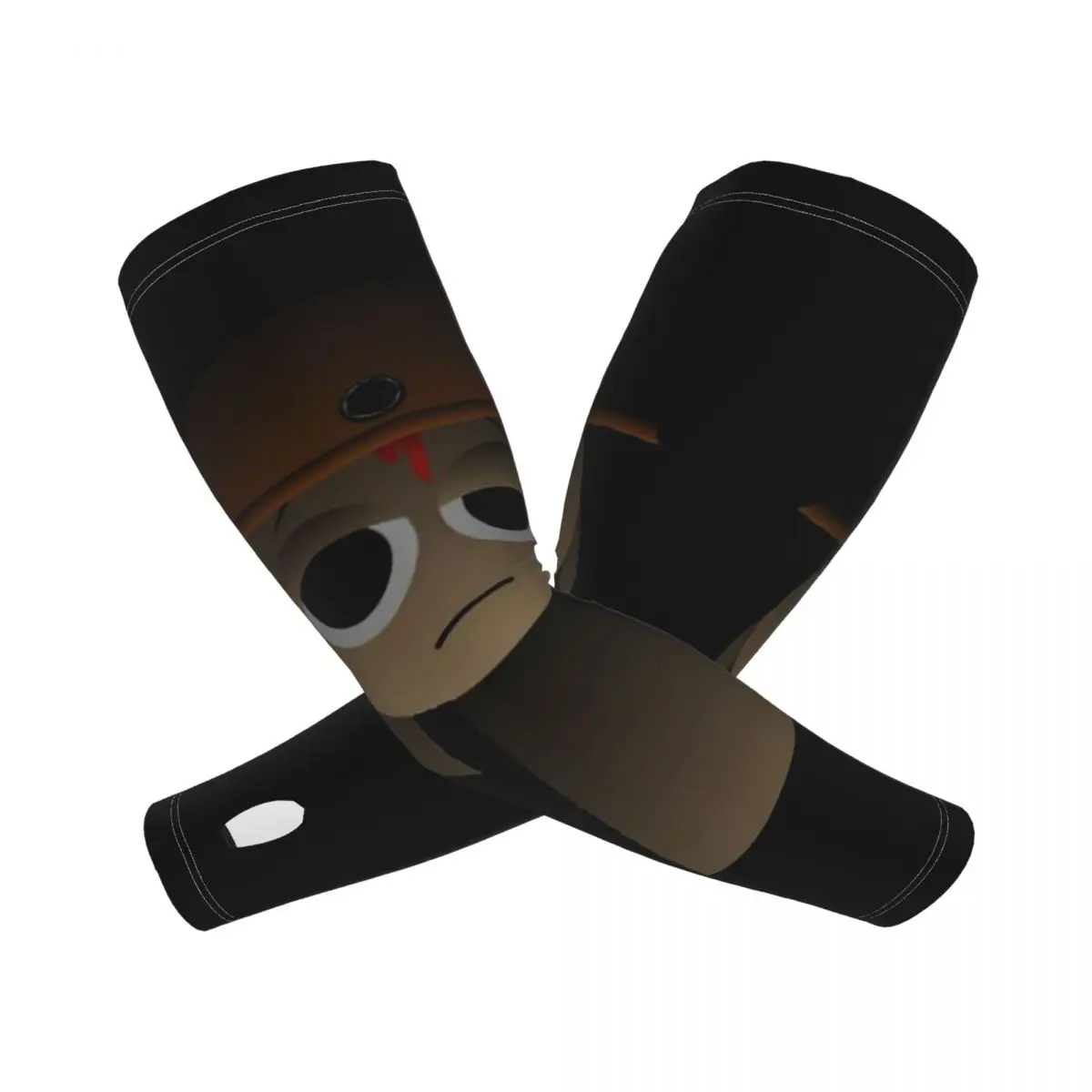 

Cartoon Game Sprunki (11) Outdoor Arm Sleeves Sun UV Protection Cover Summer Ice Silk Cycling Tattoo Sleeves