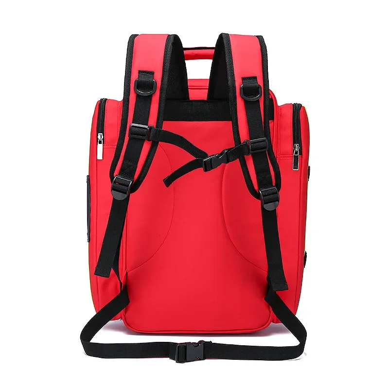 Bolsa de primeros auxilios para emergencias, de gran capacidad mochila de rescate de emergencia, almacenamiento clasificado, Kits de supervivencia, organizador médico