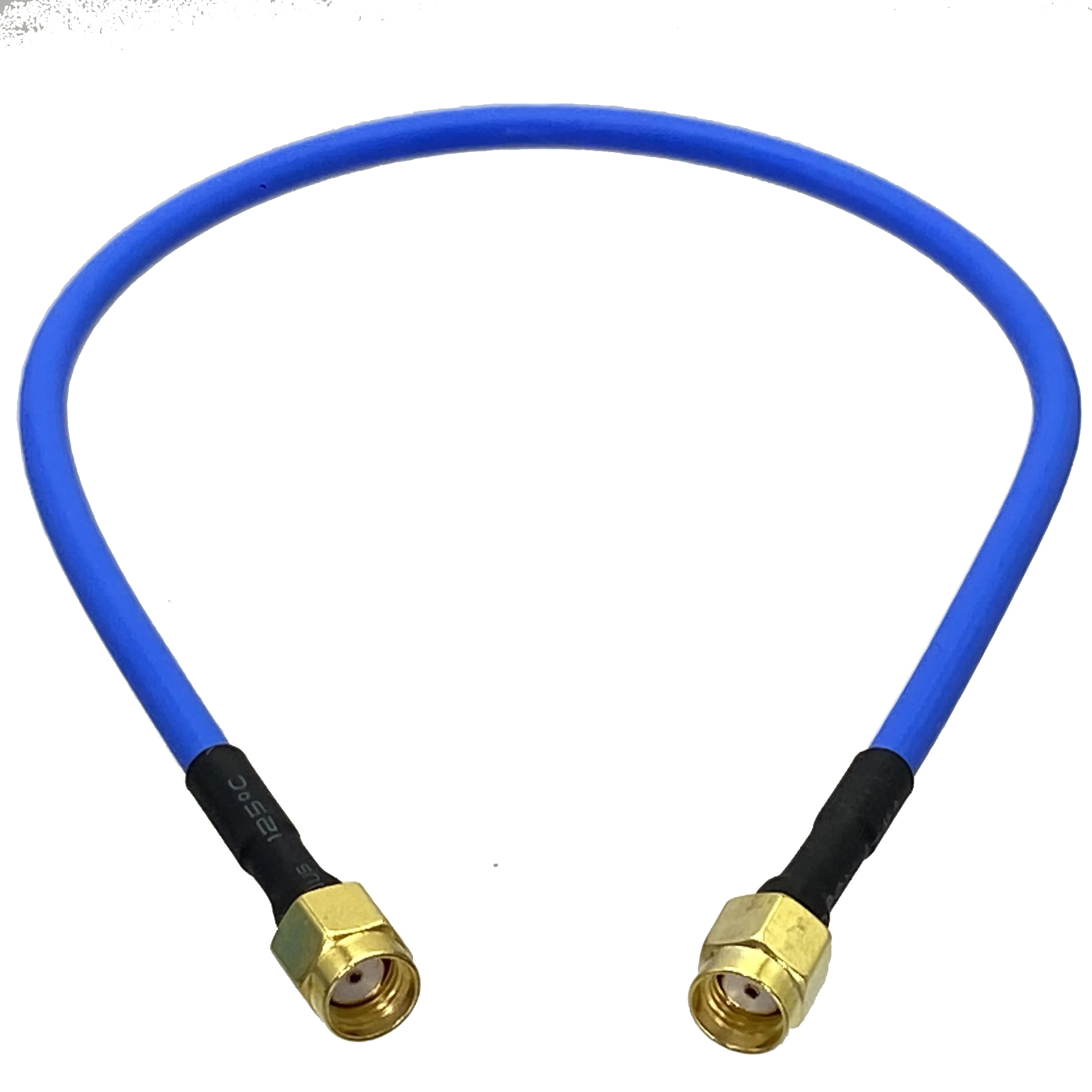 

1pcs RG402 0.141" RP-SMA Male Jack to RP-SMA Male Jack RF Coaxial Connector Flexible Pigtail Jumper Blue Cable New 4inch~20M