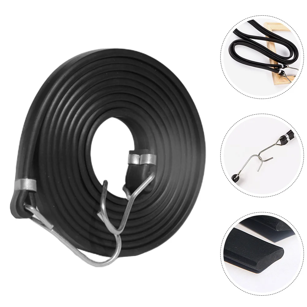 

High Elasticity Motorcycle Luggage Strap Strong Elastic Rope for Motorcycles Electric Bikes Bicycle Adjustable Tie Down Bungee