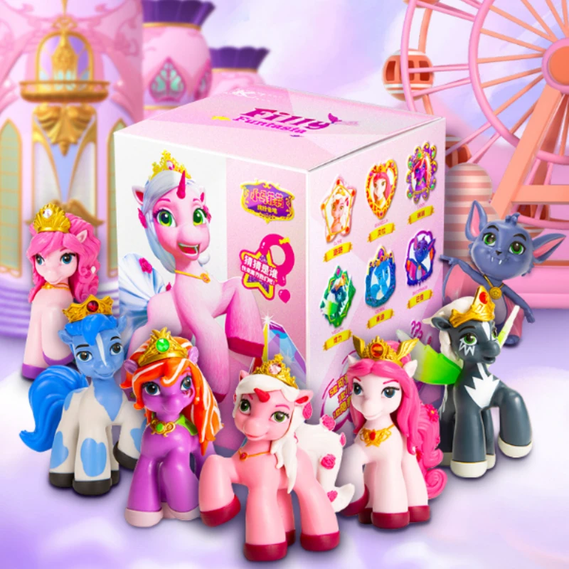 

Filly Funtasia Pony Rose Lsabella LYnn Cedric Willow Battiwigs Surprise Blind Box Power Crystals Doll Model Ornaments Toys Gifts