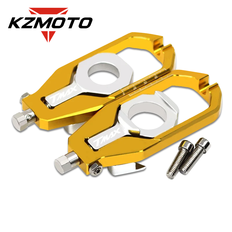 tmax Motorcycle Aluminum Rear Axle Chain Adjusters Tensioners Catena Spool Kits For TMAX530 SX DX TMAX560 TECH MAX TMAX