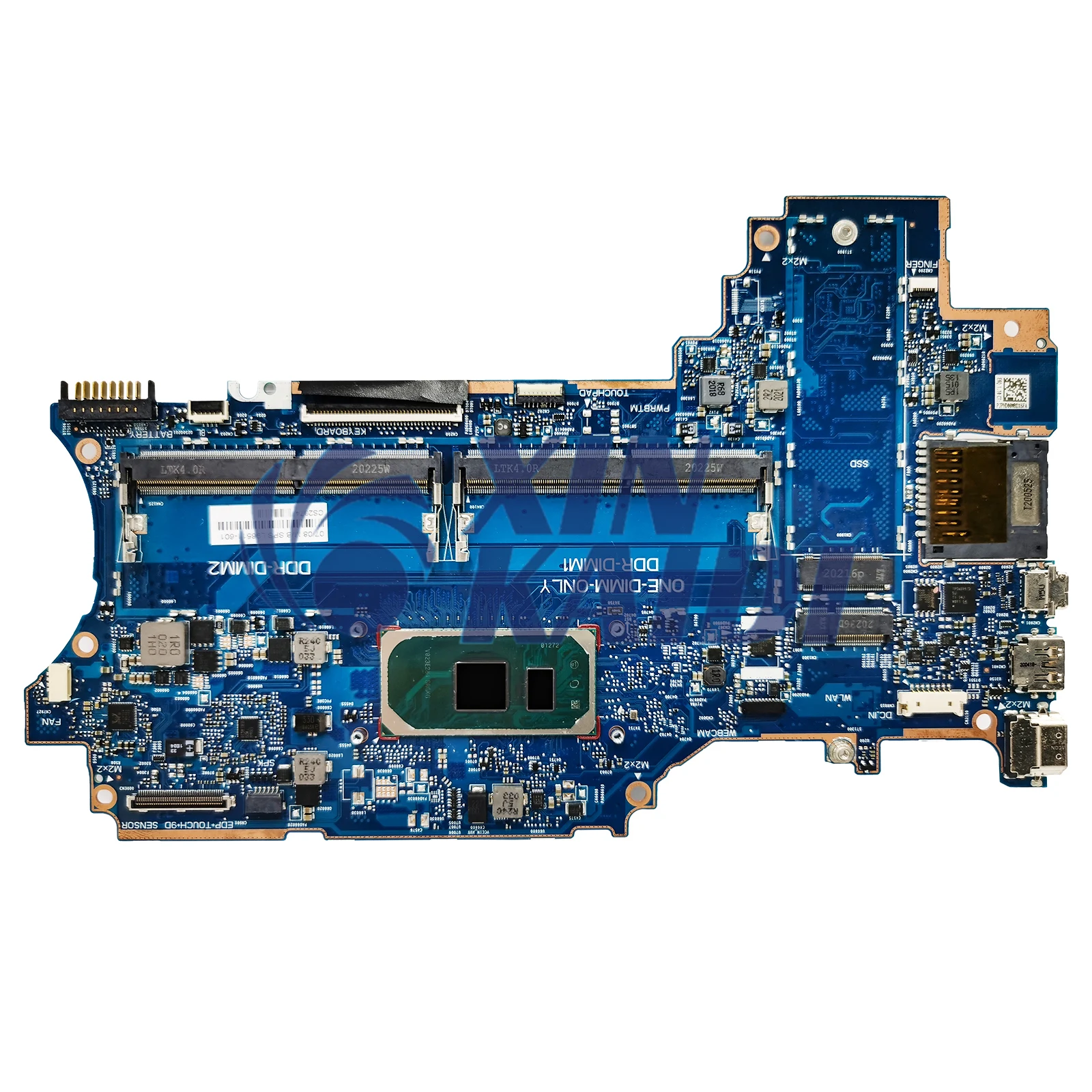 Laptop Systemboard For HP X360 14-DW L96510-601 L96511-601 Computer Mainboard i3 i5 10th Gen CPU 6050A3156701 Motherboard