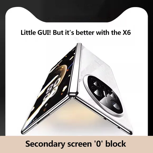 

Electroplating Transparent Phone Case For Huawei Mate X6 X5 X3 5G Magnetic Hinge Screen Glass Full Protective Cover