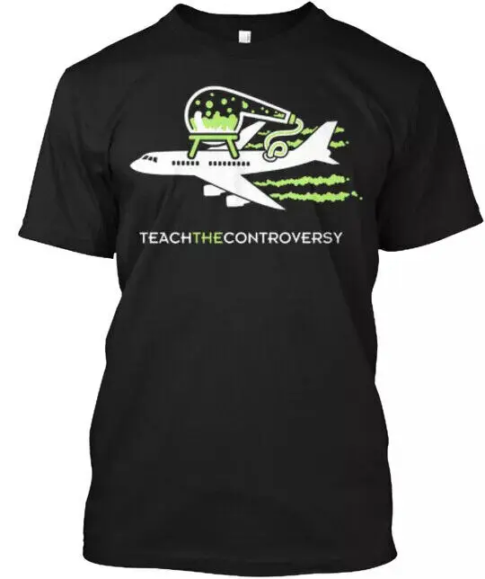 Chemtrails Teach The Controversy T-Shirt Made In The Usa Size S To 5Xl