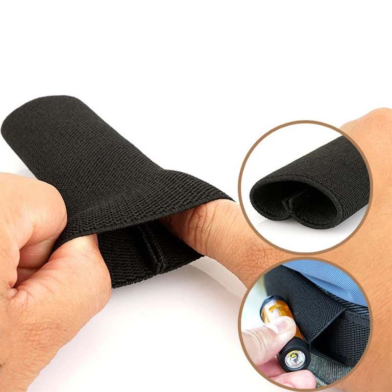 

2pcs Elastic Belt Sleeve Loop Tool & Flashlight Holder for Belt Concealed Organizer for Hunting, Camping, Survival Gear