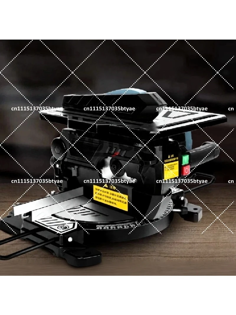 220V 1400W Multifunctional Compound Miter Saw High Precision Table Saw for Woodworking Aluminum Cutting